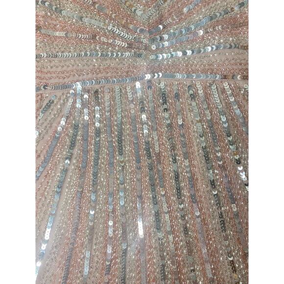 NWT MAC DUGGAL DRESS GOWN 20 PINK MOTHER OF BRIDE FORMAL BRIDESMAID EVENING - Picture 11 of 16